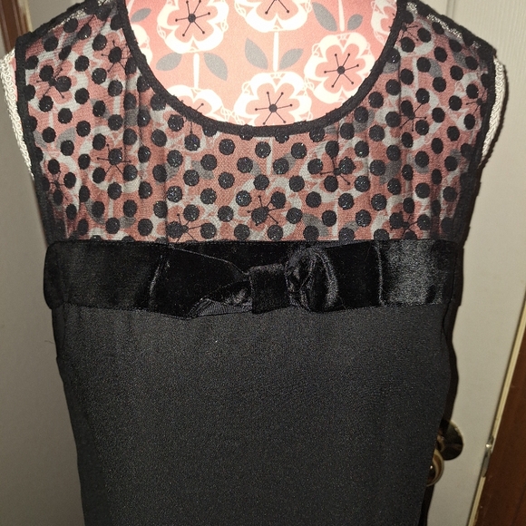 Cece Little Black Dress EUC Size 6 - Picture 3 of 5